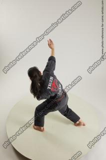 Ronda Kimono Fighting Pose